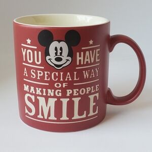 Disney Parks Mickey Mouse Mug "You Have A Special Way of Making People Smile"
